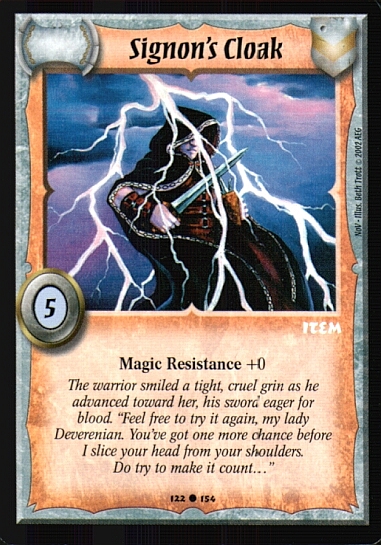 Signon's Cloak