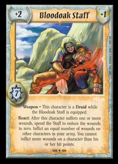 Bloodoak Staff - Regular