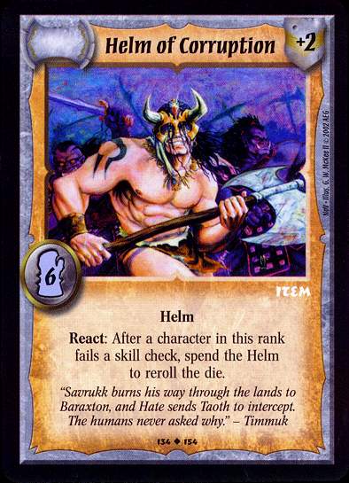 Helm of Corruption - Regular