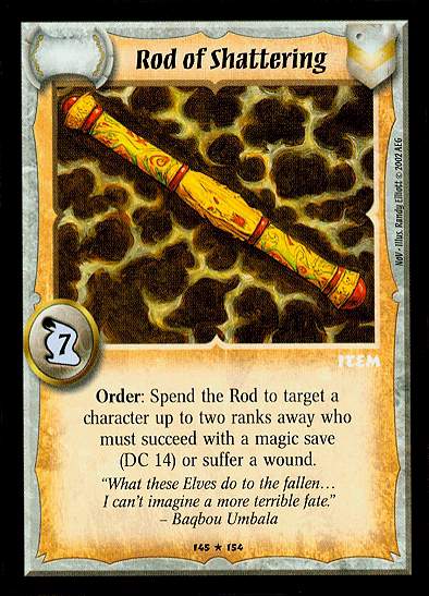 Rod of Shattering - Regular
