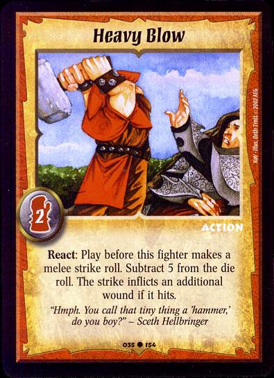 Heavy Blow - Regular