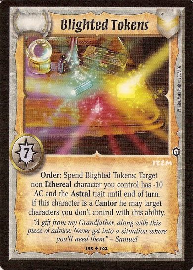 Blighted Tokens - Regular