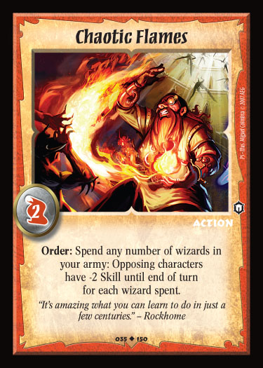 Chaotic Flames - Regular