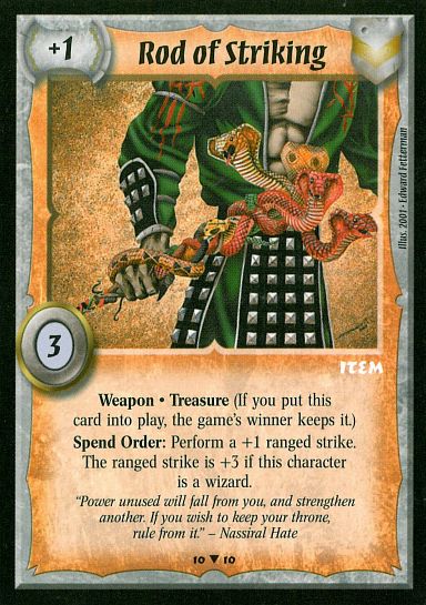 Rod of Striking - Promo
