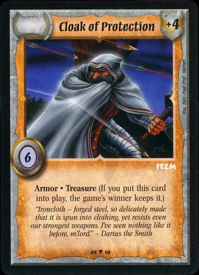 Cloak of Protection - Promo