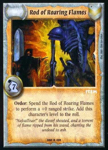 Rod of Roaring Flames - Regular