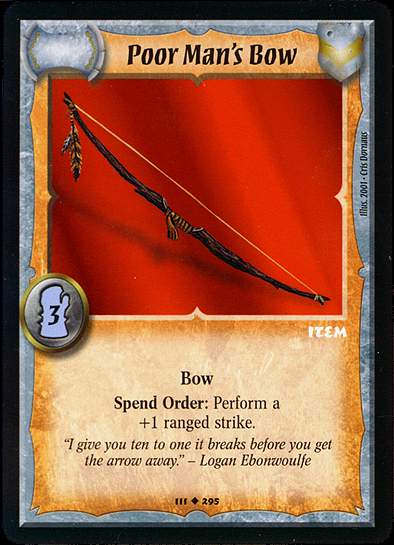 Poor Man's Bow - Regular