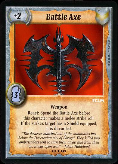 Battle Axe - Regular
