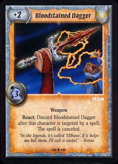 Bloodstained Dagger - Regular