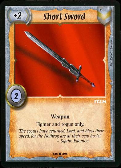 Short Sword - Regular