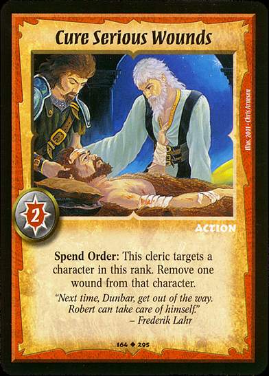 Cure Serious Wounds