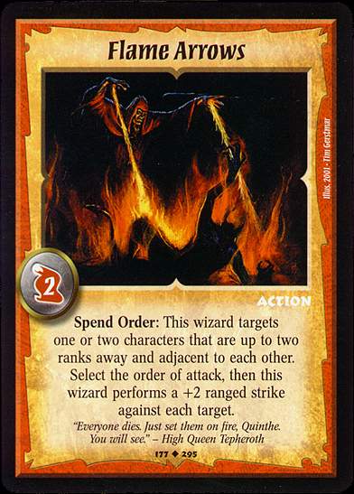 Flame Arrows