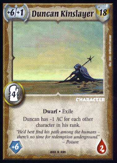 Duncan Kinslayer - Regular