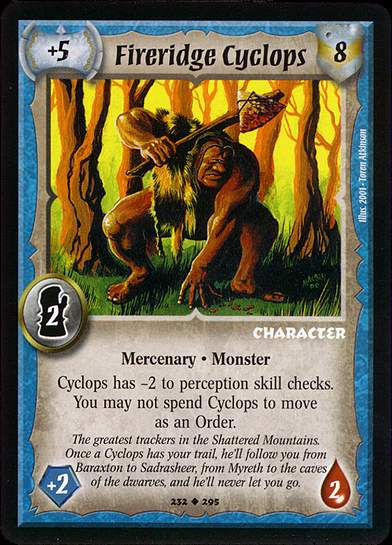 Fireridge Cyclops