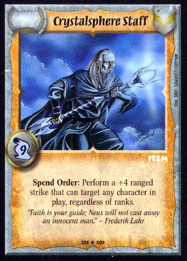 Crystalsphere Staff - Regular