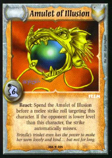 Amulet of Illusion - Regular