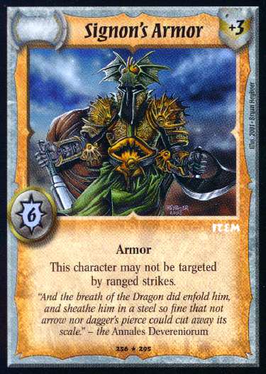 Signon's Armor - Regular