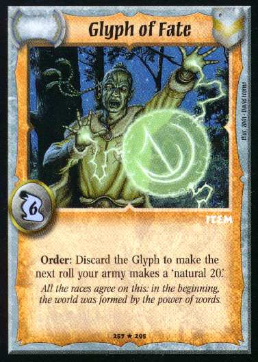 Glyph of Fate - Regular