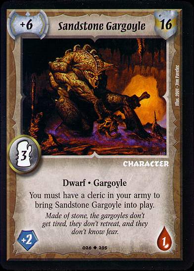 Sandstone Gargoyle - Regular