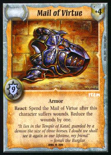 Mail of Virtue - Regular