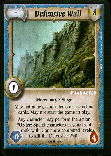 Defensive Wall - Regular