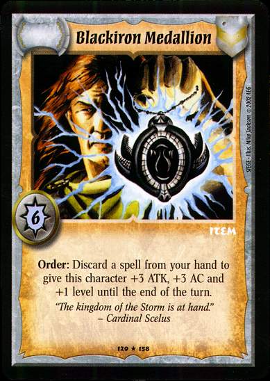 Blackiron Medallion - Regular