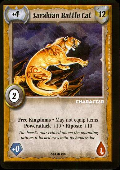 Sarakian Battle Cat
