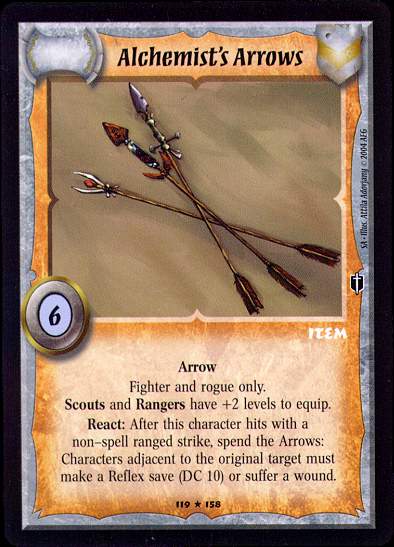 Alchemist's Arrows - Regular