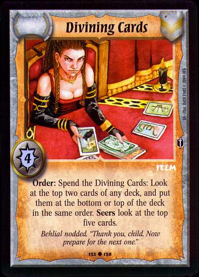 Divining Cards - Regular