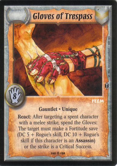 Gloves of Trespass - Regular