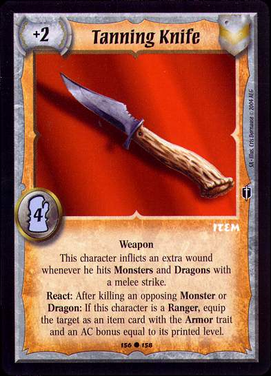 Tanning Knife - Regular