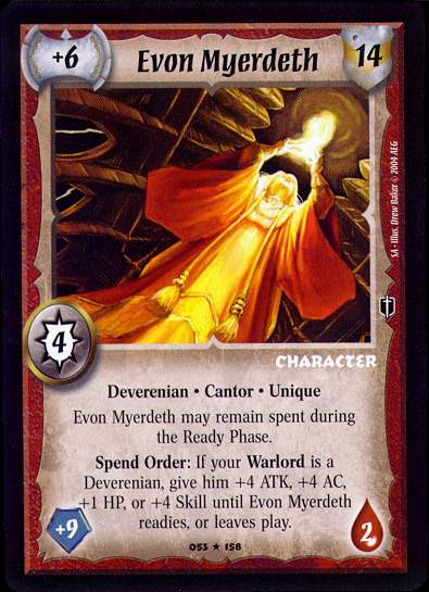 Evon Myerdeth