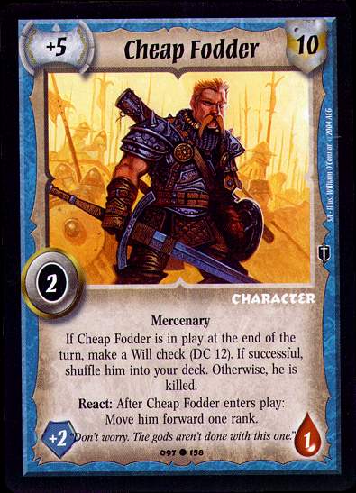 Cheap Fodder - Regular