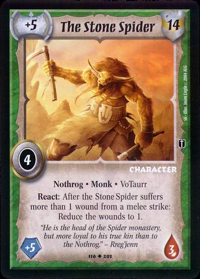 The Stone Spider - Regular
