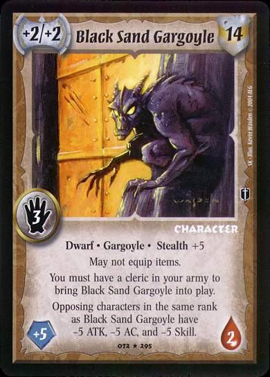 Black Sand Gargoyle