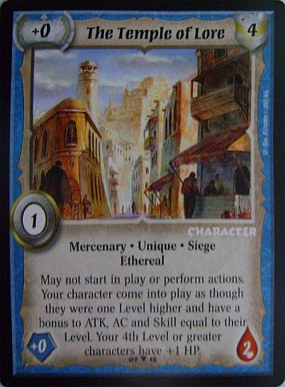 The Temple of Lore