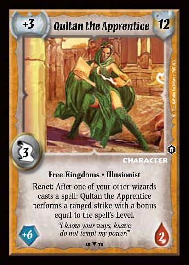 Qultan the Apprentice - Regular