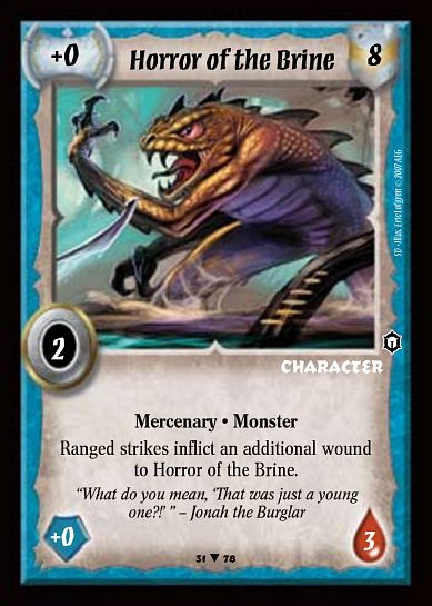 Horror of the Brine