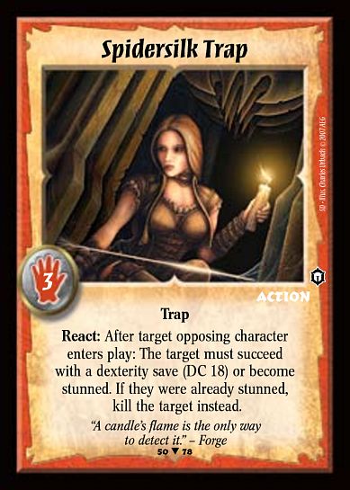 Spidersilk Trap - Regular