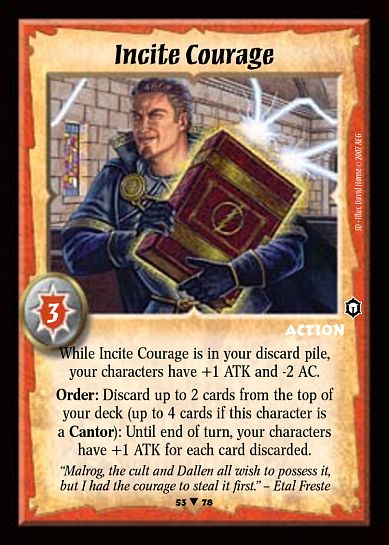 Incite Courage - Regular