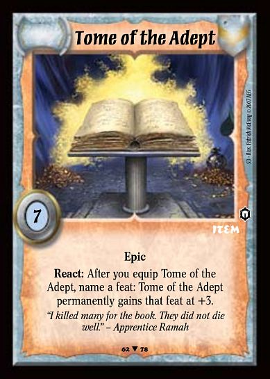 Tome of the Adept