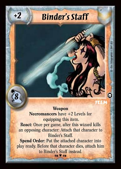 Binder's Staff - Regular
