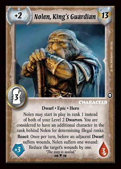 Nolen, King's Guardian