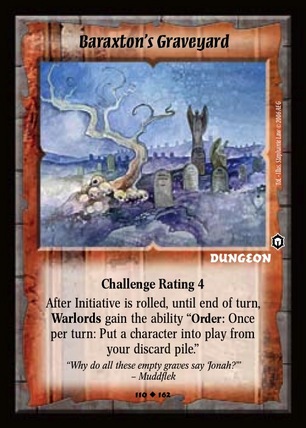 Baraxton's Graveyard - Regular