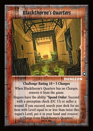 Blackthorne's Quarters - Regular