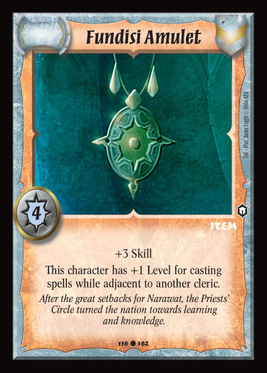 Fundisi Amulet - Regular
