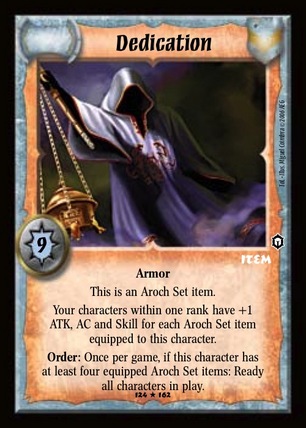 Dedication - Regular