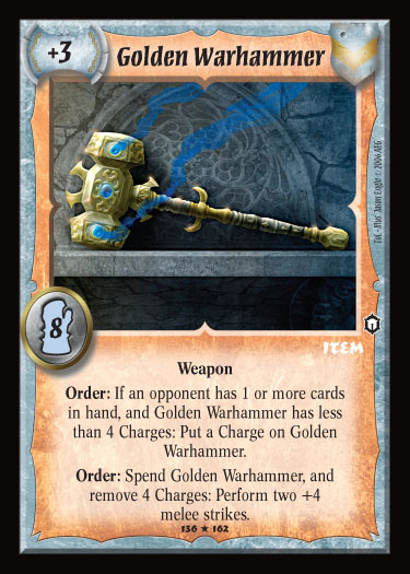 Golden Warhammer - Regular