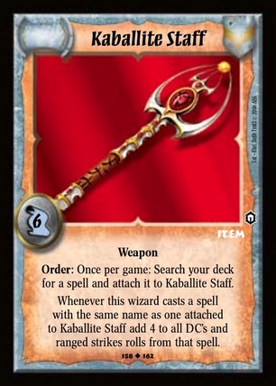 Kaballite Staff - Regular