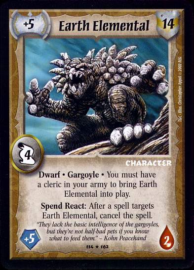 Earth Elemental - Regular